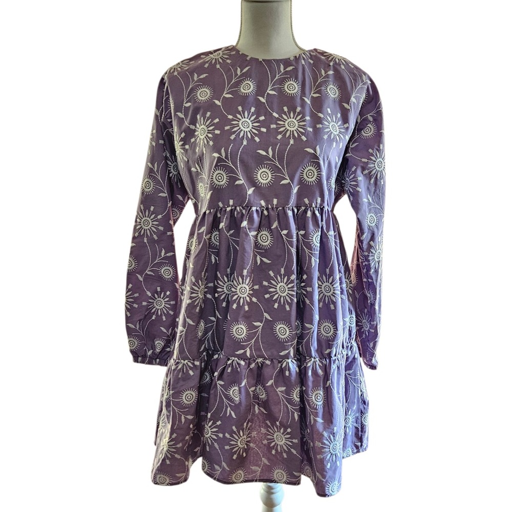 Floral Embroidered Top/Mini Dress
